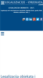 Mobile Screenshot of legalizacije-objekata.com